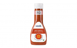 Veeba Hot Garlic Stir Fry Sauce & Dip  Plastic Bottle  330 grams